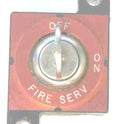 SWITCH, KEYED, FIRE SERVICE PHASE 1 WITH 2 WD01 KEYS ADAMS # AS468K14