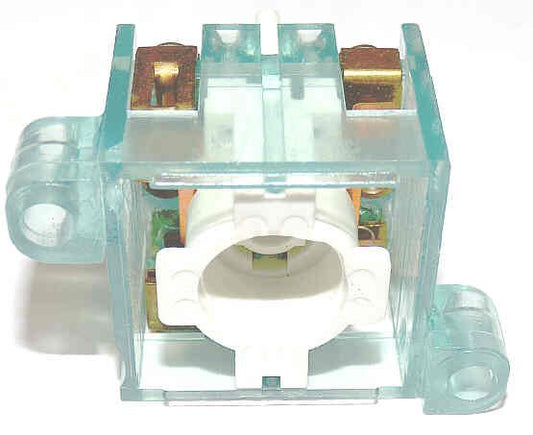 BASE, CONTACT, 1 NO/ 1 NC CONTACT GREEN OR SEPIA ADAMS # AS451C