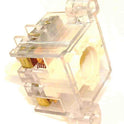 BASE, CONTACT, 2 NO CONTACTS CLEAR WITH LAMP HOLDER  ADAMS # AS451A