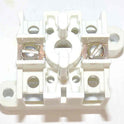 BASE, WHITE, POSITION INDICATOR OR JEWEL WITH LAMP HOLDER  ADAMS # AS451D