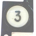BUTTON, SURVIVOR, CALIFORNIA, MARKED 3 ADAMS # ASC452CL-3