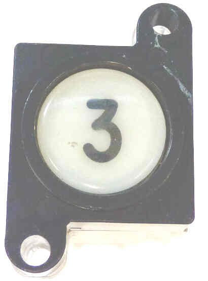 BUTTON, SURVIVOR, CALIFORNIA, MARKED 3 ADAMS # ASC452CL-3