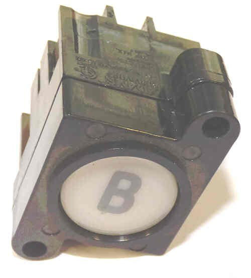 BUTTON, SURVIVOR, CALIFORNIA, MARKED B ADAMS # ASC452CL-B