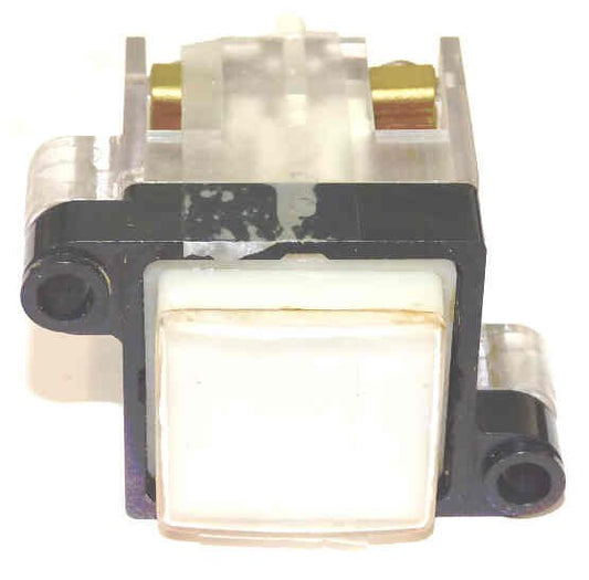 BUTTON, DESIGNER, SQUARE, 2 N.O., LED BASE, BLANK ADAMS # ASA472SCL-BL