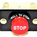 SWITCH, STOP, PUSH TO RUN, PULL TO STOP GAL # PB4-0009H
