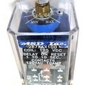 TIMER, 1-10 SECS, 125 VDC, DELAY ON RESET , MSD, INC 287XAX100