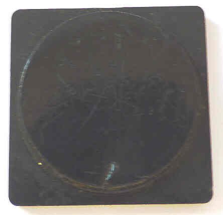 BUTTON, A LINE, HALL, BLACK, BLANK WESTINGHOUSE # 477C742G09
