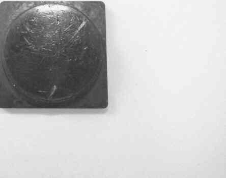 BUTTON, A LINE, HALL, BLACK, BLANK WESTINGHOUSE # 477C742G09