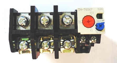 RELAY, OVERLOAD, 43-65 AMP, MITSUBISHI # TH-T65KP