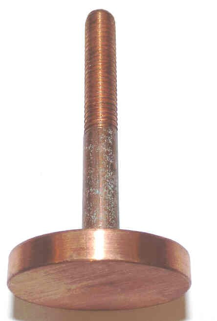 CONTACT, COPPER,  1 3/4 X 5/16 HEAD, STEM 2 1/4 X 7/16 #TA 4642