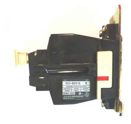 RELAY, OVERLOAD, ALLEN BRADLEY, 592-BOV16, 3P 600VAC B SER