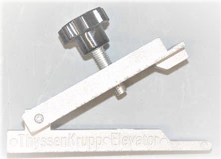 TOOL, DOOR STOP, CAST, AS PICTURED DOVER TKE # 9817335