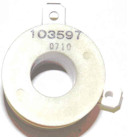COIL, O-S MAGNET SWITCHES,  9.9 OHMS 1.88 O.D. x .835 I.D OTIS # 103597