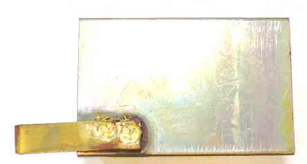 SHIELD, TUBE, TOUCH BUTTON, BRASS, PLATED OTIS # 278AN3