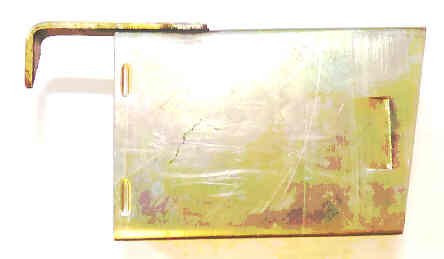 SHIELD, TUBE, TOUCH BUTTON, BRASS, PLATED OTIS # 278AN3