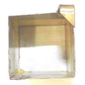 SHIELD, TUBE, TOUCH BUTTON, BRASS, PLATED OTIS # 278AN3