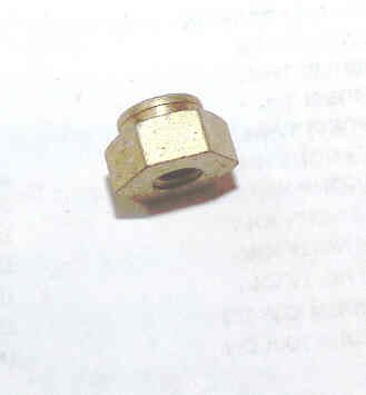 NUT, BRASS, 5-40 TAP USED WITH ELECTRONIC BUTTONS OTIS # 72CG1