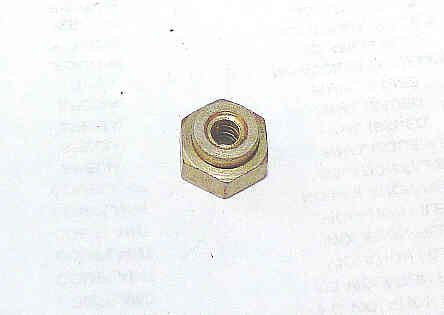 NUT, BRASS, 5-40 TAP USED WITH ELECTRONIC BUTTONS OTIS # 72CG1