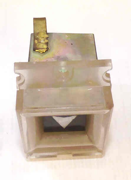 BUTTON, ASSEMBLY OF SHIELD, BASE, BUTTON, SPRING & NUT