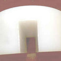 INSERT. GUIDE SHOE, ROUND, NYLON, 4 X 1 3/4 CANTON # 15275