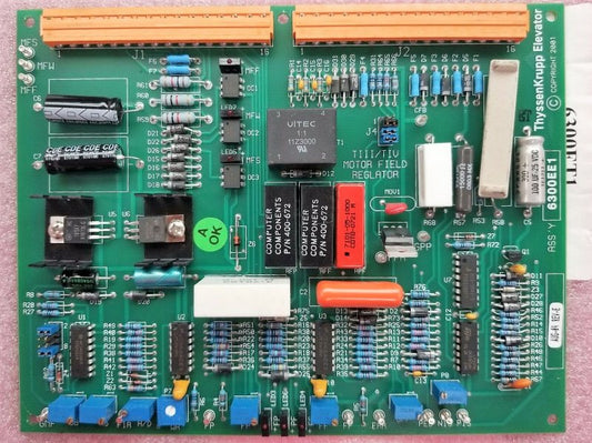 BOARD, CIRCUIT, PWB, MOTOR FIELD REGULATOR,T-IV DOVER # 9835842