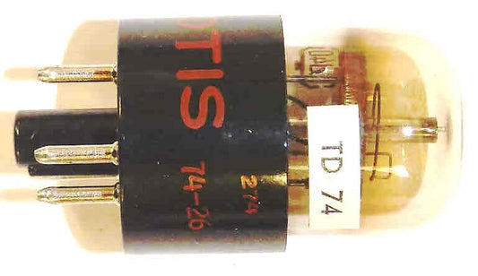 TUBE, TOUCH, TUBE DROP 74 (TD74) USED ON VINTAGE CAR STATIONS OTIS 425A2