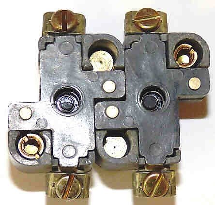 CONTACT BLOCK, OIL-TITE, 2 N.O. CONTACTS, 600VAC/DC WESTINGHOUSE # OT2M