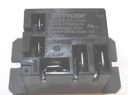 RELAY, MINIATURE, SPDT, 120 VAC, 30 AMP AMERICAN ZETTLER # AZ2280-1C-120A