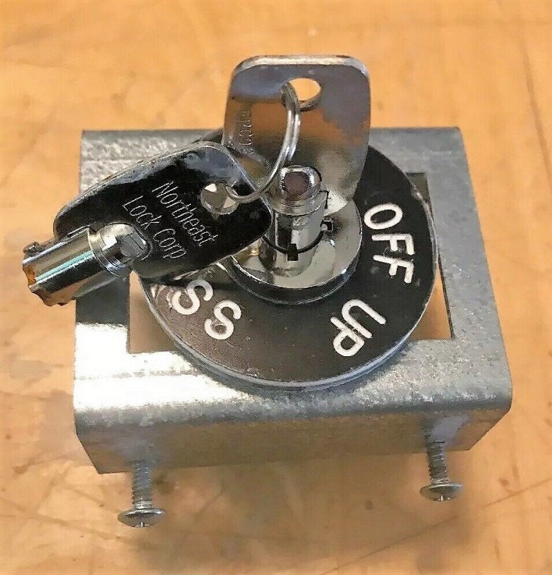 SWITCH, ACCESS, EPC03 KEY WITH MOUNTING BOX, EPCO SERIES 5000