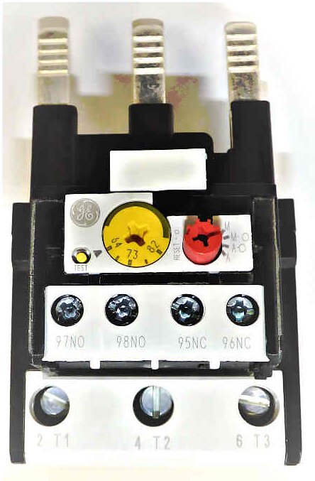 RELAY, OVERLOAD, 64-82 AMP USED WITH CLO8 CONTACTOR GE # PART# RT2J