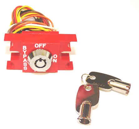 SWITCH. KEYED, FIRE SERVICE, HALL RETROFIT, FEO KEY IMPULSE, DOVER #9850614