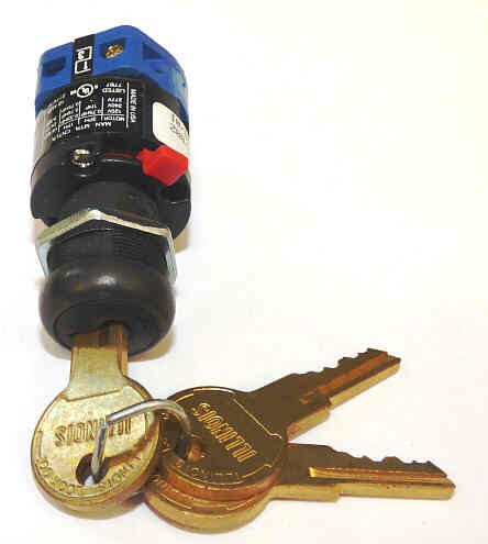 SWITCH, KEYED,  2 POSITION,  KEY # 100T SCHINDLER # 8544C29H05