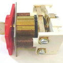 SWITCH, KEYED, FIRE SERV, VERT RED BEZEL, BYPASS-OFF-ON KS1-0057V