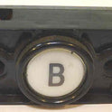 PUSHBUTTON COMPLETE MARKED B IN BLACK DOVER #9822938