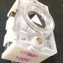 BUTTON, HALL, SPECIFY MARKING, 120 VAC, VERTICAL COMPLETE, OTIS # 7069Y2