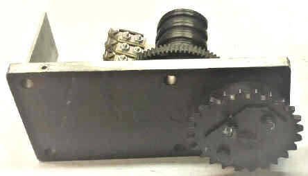 ASSEMBLY,SPROCKET/GEAR DRIVE FOR F OPERATOR,COMPLETE AS SHOWN