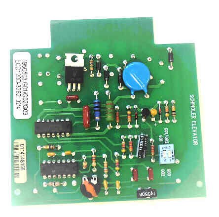 BOARD, TIMER, SCHINDLER # 998C275H11 REPLACES WESTINGHOUSE # 195C503G01-2-3