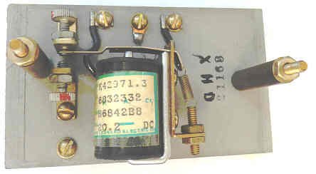 RELAY, CURRENT SENSING, COMPLETE AS SHOWN, COVER OFF, OTIS 2219-A1