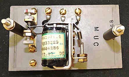 RELAY, CURRENT SENSING, COMPLETE AS SHOWN, COVER OFF, OTIS B6842B2