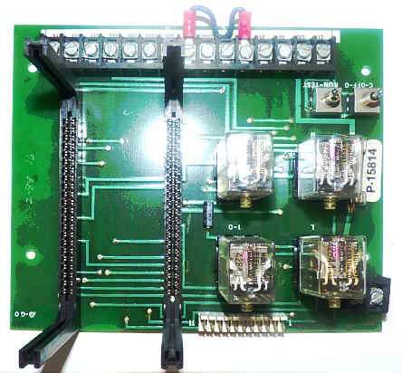BOARD, CIRCUIT, MOTHERBOARD WITH RELAYS MONTGOMERY # P-15814