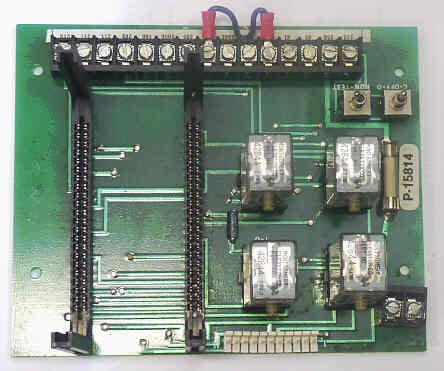 BOARD, CIRCUIT, MOTHERBOARD WITH RELAYS MONTGOMERY # P-15814