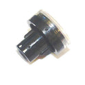 BUTTON, CLEAR CAP, 1 DIAMETER, MARKED #17 OTIS # A323BD1-17