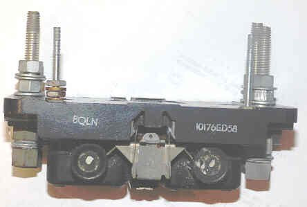 RELAY, OVERLOAD, DUAL, OBSOLETE TYPE 306 CUTLER-HAMMER EATON # 10176ED58