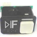 PUSHBUTTON COMPLETE, MARKED D.C. 1F SCHINDLER SERIES # 8544C17G04