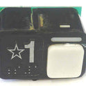 PUSHBUTTON COMPLETE, MARKED STAR 1 SCHINDLER SERIES # 8544C17G04