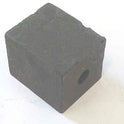 CONTACT, METAL GRAPHITE, 1 X 1X 1 3/16, 1/4 MOUNTING HOLE, TURNBULL #11133M