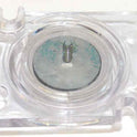 BUTTON, CAR, LUCITE, CLEAR, MARKED # 7  REPLACES OTIS # 306KV SERIES