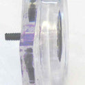 BUTTON, CAR, LUCITE, CLEAR, MARKED # 7  REPLACES OTIS # 306KV SERIES