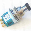 SWITCH, SPDT, MOMENTARY, ROUND PLUNGER, KIT 6A 250V ALCO # MPG 106F