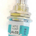 SWITCH, SPDT, MOMENTARY, ROUND PLUNGER, KIT 6A 250V ALCO # MPG 106F